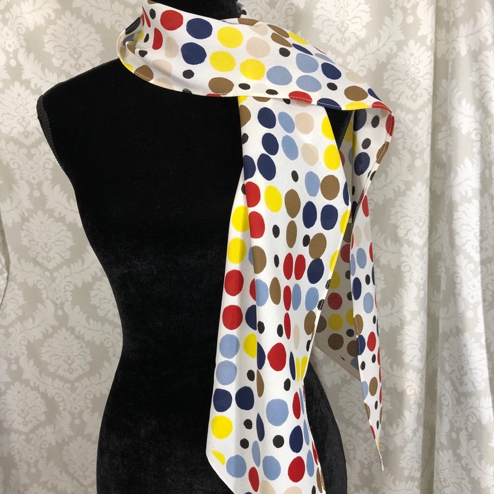 Vintage Polka Dot scarf